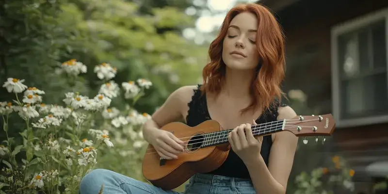 Ukulele drewanien